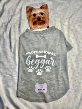 Load image into Gallery viewer, Dog - T shirt &quot;Professional Beggar&quot;
