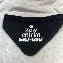 Load image into Gallery viewer, Bandanna &quot;Bow chicka Bow-Wow&quot;
